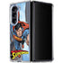 DC Comics Superman Flying Pose Galaxy Z Fold5 5G Clear Case