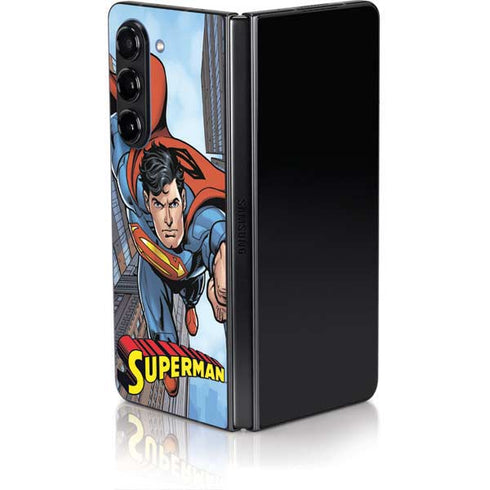 DC Comics Superman Flying Pose Galaxy Z Fold5 5G Skin