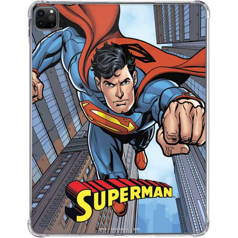 DC Comics Superman Flying Pose iPad Pro 11in (2024) Clear Case