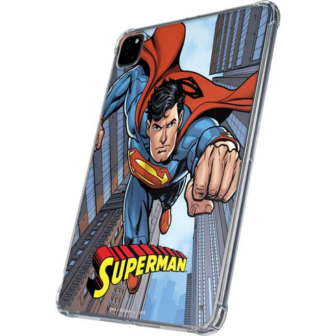 DC Comics Superman Flying Pose iPad Pro 11in (2024) Clear Case