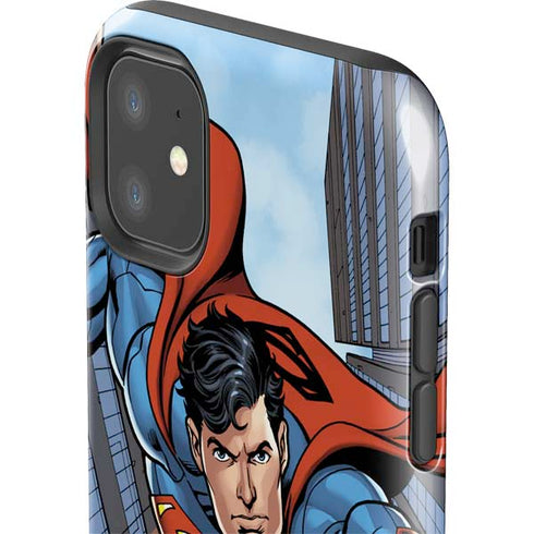 DC Comics Superman Flying Pose iPhone 11 Impact Case