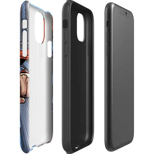 DC Comics Superman Flying Pose iPhone 11 Impact Case
