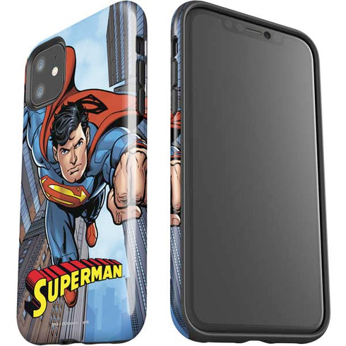 DC Comics Superman Flying Pose iPhone 11 Impact Case