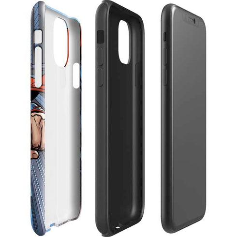 DC Comics Superman Flying Pose iPhone 11 Pro Max Impact Case
