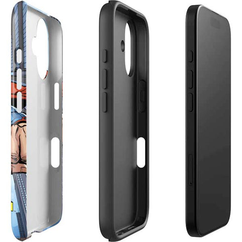 DC Comics Superman Flying Pose iPhone 16 Plus Impact Case