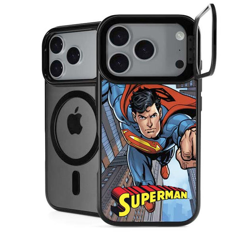 DC Comics Superman Flying Pose iPhone 18 Pro Kickstand Case