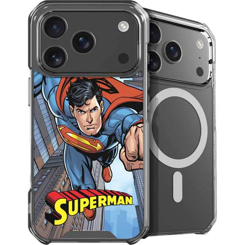 DC Comics Superman Flying Pose iPhone 18 Pro MagSafe Case