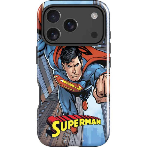 DC Comics Superman Flying Pose iPhone 18 Pro Max Impact Case