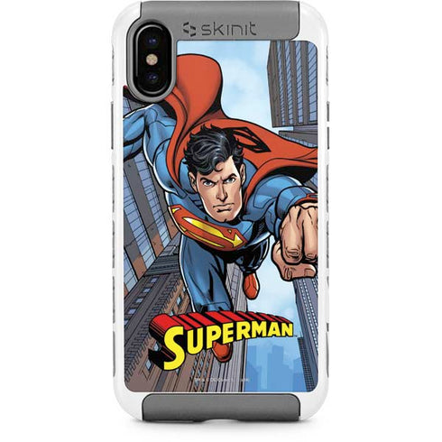 DC Comics Superman Flying Pose iPhone Cases