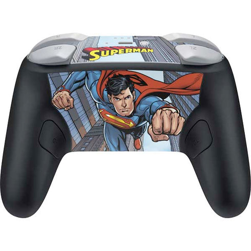 DC Comics Superman Flying Pose Nintendo Switch 2 (2025) Pro Controller Skin