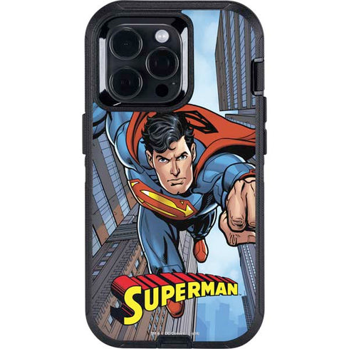 DC Comics Superman Flying Pose Otterbox Defender iPhone Skin