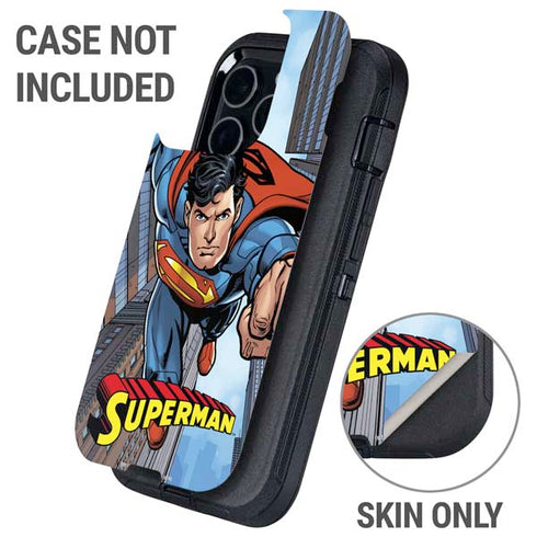 DC Comics Superman Flying Pose Otterbox Defender iPhone Skin