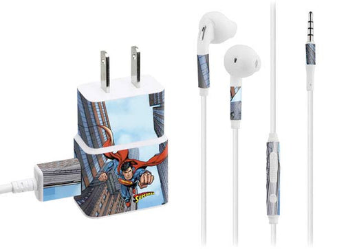 DC Comics Superman Flying Pose Phone Charger Skin