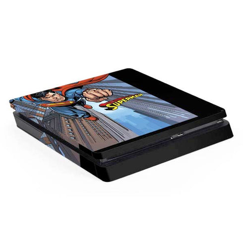 DC Comics Superman Flying Pose PlayStation PS4 Skins