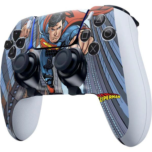DC Comics Superman Flying Pose PS5 DualSense Edge Pro Controller Skin