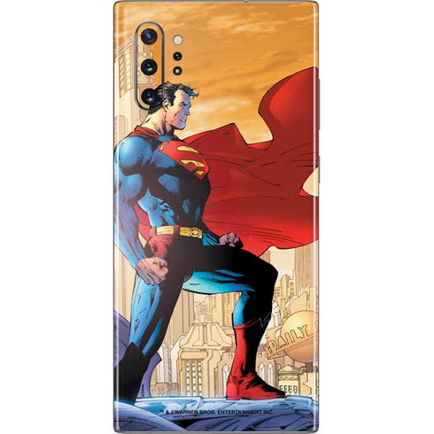 DC Comics Superman For Tomorrow Cover Art by Jim Lee Galaxy Note 10 Plus Skin