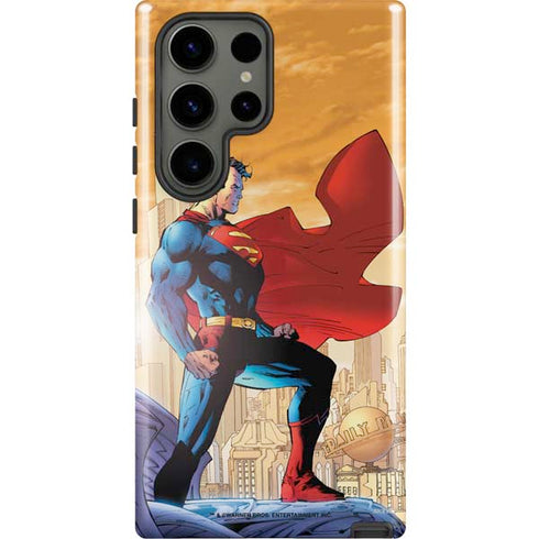 DC Comics Superman For Tomorrow Cover Art by Jim Lee Galaxy S23 Ultra Pro Case