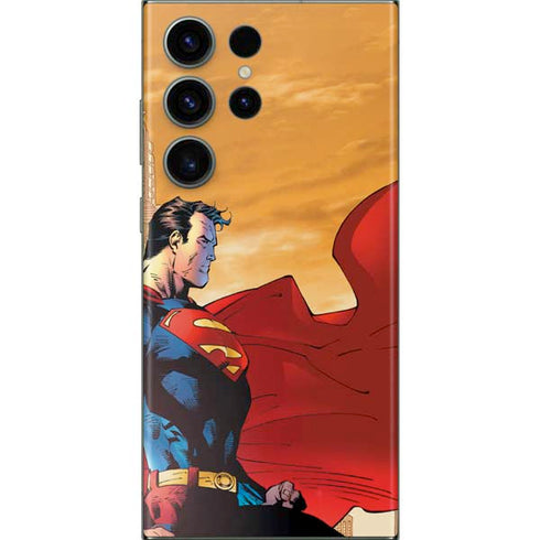 DC Comics Superman For Tomorrow Cover Art by Jim Lee Galaxy Skins