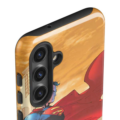 DC Comics Superman For Tomorrow Cover Art by Jim Lee Galaxy S25 Impact Case