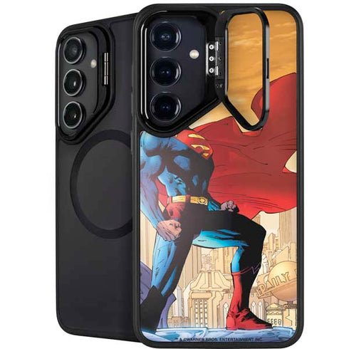 DC Comics Superman For Tomorrow Cover Art by Jim Lee Galaxy S25 Plus Kickstand Case