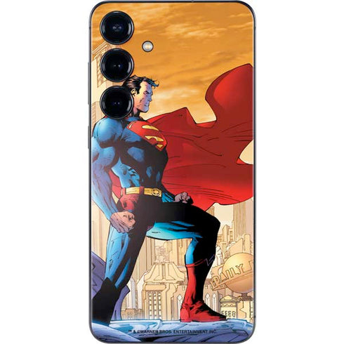DC Comics Superman For Tomorrow Cover Art by Jim Lee Galaxy S24 Plus Skin