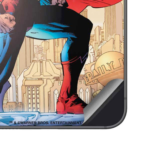 DC Comics Superman For Tomorrow Cover Art by Jim Lee Galaxy S24 Plus Skin