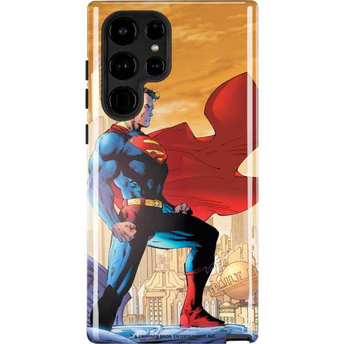 DC Comics Superman For Tomorrow Cover Art by Jim Lee Galaxy S25 Ultra Impact Case