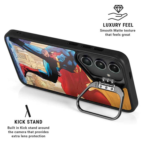 DC Comics Superman For Tomorrow Cover Art by Jim Lee Galaxy S24 Ultra Kickstand Case