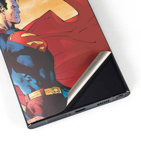 DC Comics Superman For Tomorrow Cover Art by Jim Lee Galaxy S25 Ultra Skin