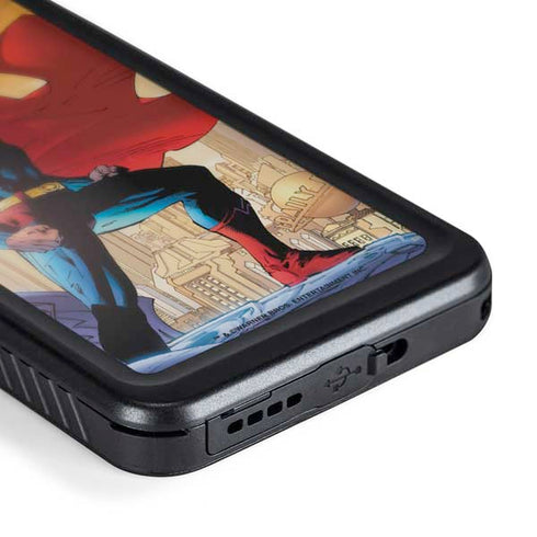 DC Comics Superman For Tomorrow Cover Art by Jim Lee Galaxy S24 Waterproof Case