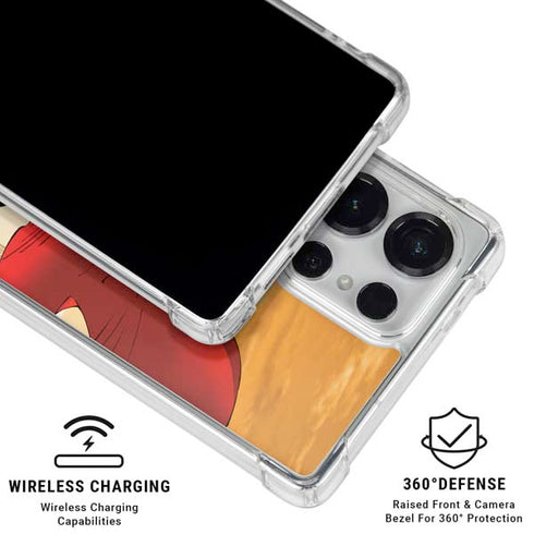 DC Comics Superman For Tomorrow Cover Art by Jim Lee Galaxy S25 Ultra Clear Case