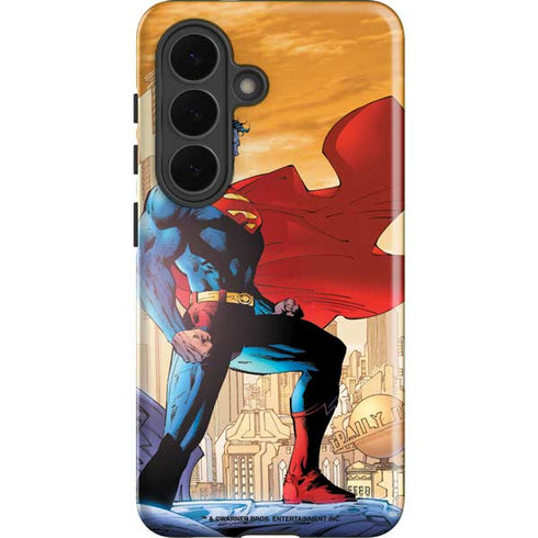 DC Comics Superman For Tomorrow Cover Art by Jim Lee Galaxy S26 Plus Impact Case