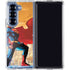 DC Comics Superman For Tomorrow Cover Art by Jim Lee Galaxy Z Fold6 Clear Case
