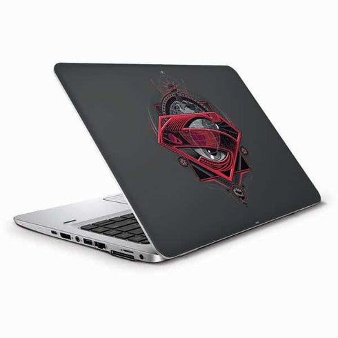 DC Comics Superman Grey Eye Collage HP Elitebook Skin