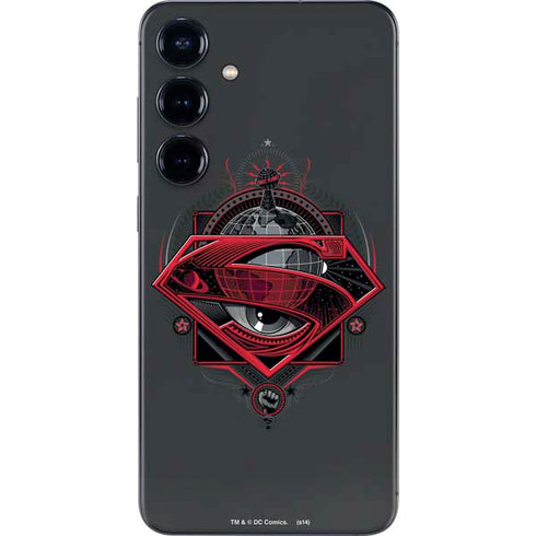 DC Comics Superman Grey Eye Collage Galaxy A16 5G Skin