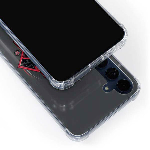 DC Comics Superman Grey Eye Collage Galaxy A55 5G Clear Case