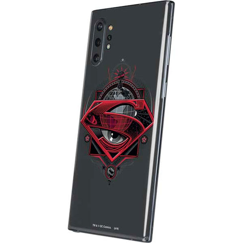 DC Comics Superman Grey Eye Collage Galaxy Note 10 Plus Skin