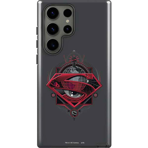 DC Comics Superman Grey Eye Collage Galaxy S23 Ultra Pro Case