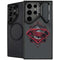 DC Comics Superman Grey Eye Collage Galaxy S25 Ultra Kickstand Case