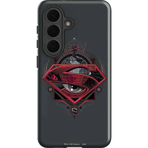 DC Comics Superman Grey Eye Collage Galaxy S26 Impact Case