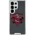 DC Comics Superman Grey Eye Collage Galaxy S26 Ultra Clear Case