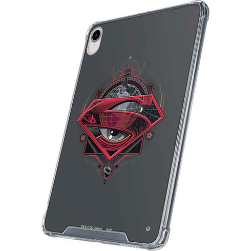 DC Comics Superman Grey Eye Collage iPad 11th Gen (2025) Clear Case