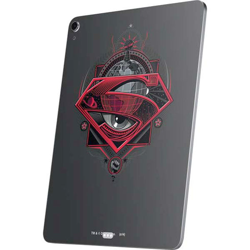 DC Comics Superman Grey Eye Collage Apple iPad Air Skin