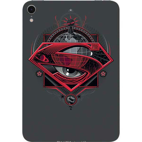 DC Comics Superman Grey Eye Collage Apple iPad Mini Skin