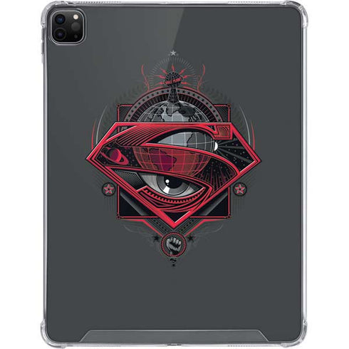 DC Comics Superman Grey Eye Collage iPad Cases