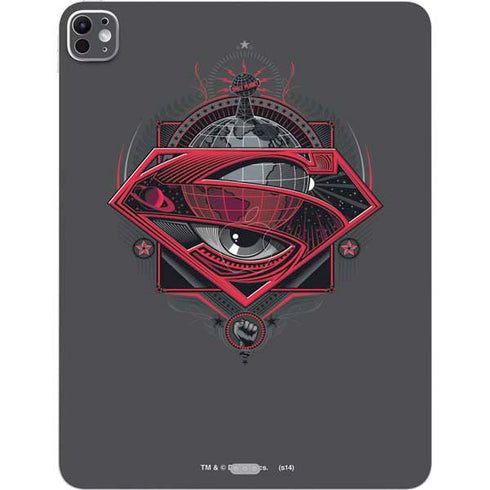 DC Comics Superman Grey Eye Collage iPad Pro 13in M4 (2024) Skin