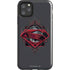 DC Comics Superman Grey Eye Collage iPhone Cases