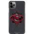 DC Comics Superman Grey Eye Collage iPhone Cases