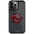 DC Comics Superman Grey Eye Collage iPhone Cases