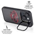 DC Comics Superman Grey Eye Collage iPhone 15 Kickstand Case